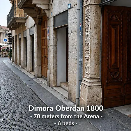 Dimora Oberdan 1800 - Duplex 70m From Arena 6 Beds Apartament Werona